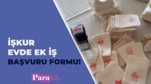 İŞKUR Evde Ek İş Başvuru Formu