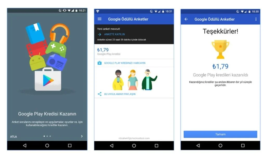 Anket Doldurarak Para Kazanma Google Anket Doldurarak Para Kazanma
