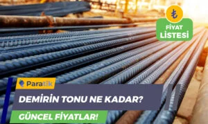 demirin tonu ne kadar Demirin Tonu Ne Kadar