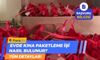 Evde Kına Paketleme