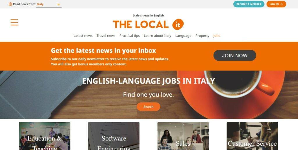İtalya İş Bulma Siteleri