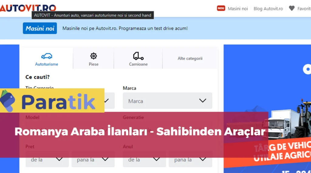 Romanya Araba Fiyatları 2023 - GÜNCEL! Romanya Arabaları Ucuz mu?