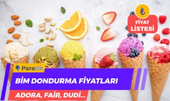 Bim Dondurma Fiyatları