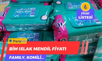 Bim Islak Mendil Fiyatı